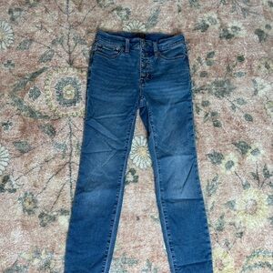 J. Crew Women's Skinny Jeans in Deep Blue